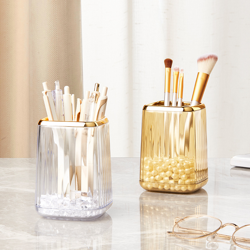 Luxury Skincare And Makeup Brands - Настольный органайзер для хранения косметических кистей,